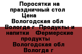 Поросятки на праздничный стол › Цена ­ 2 500 - Вологодская обл., Вологда г. Продукты и напитки » Фермерские продукты   . Вологодская обл.,Вологда г.